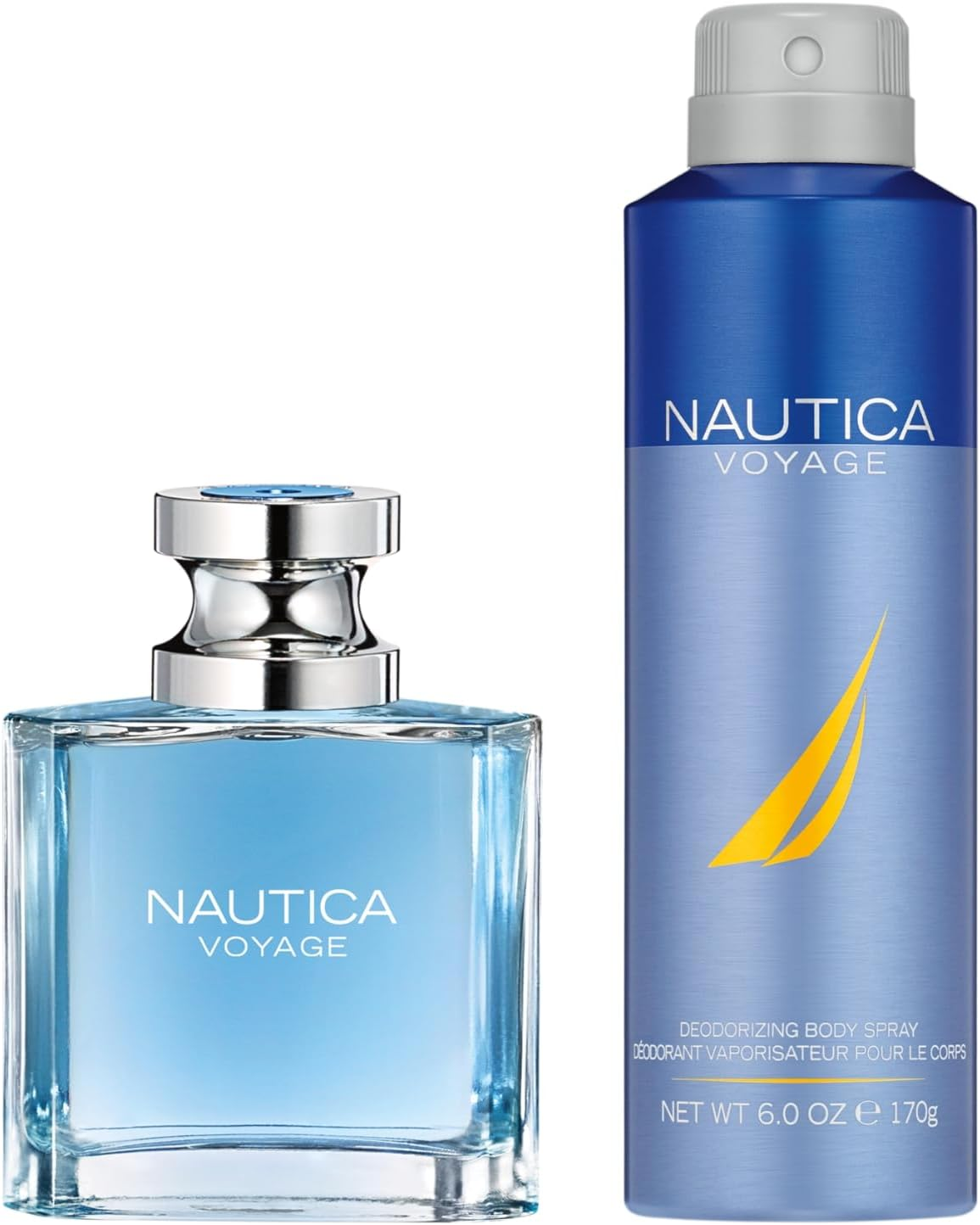 Nautica Voyage Eau De Toilette and Deo Body Spray Gift Set for Men image number 2