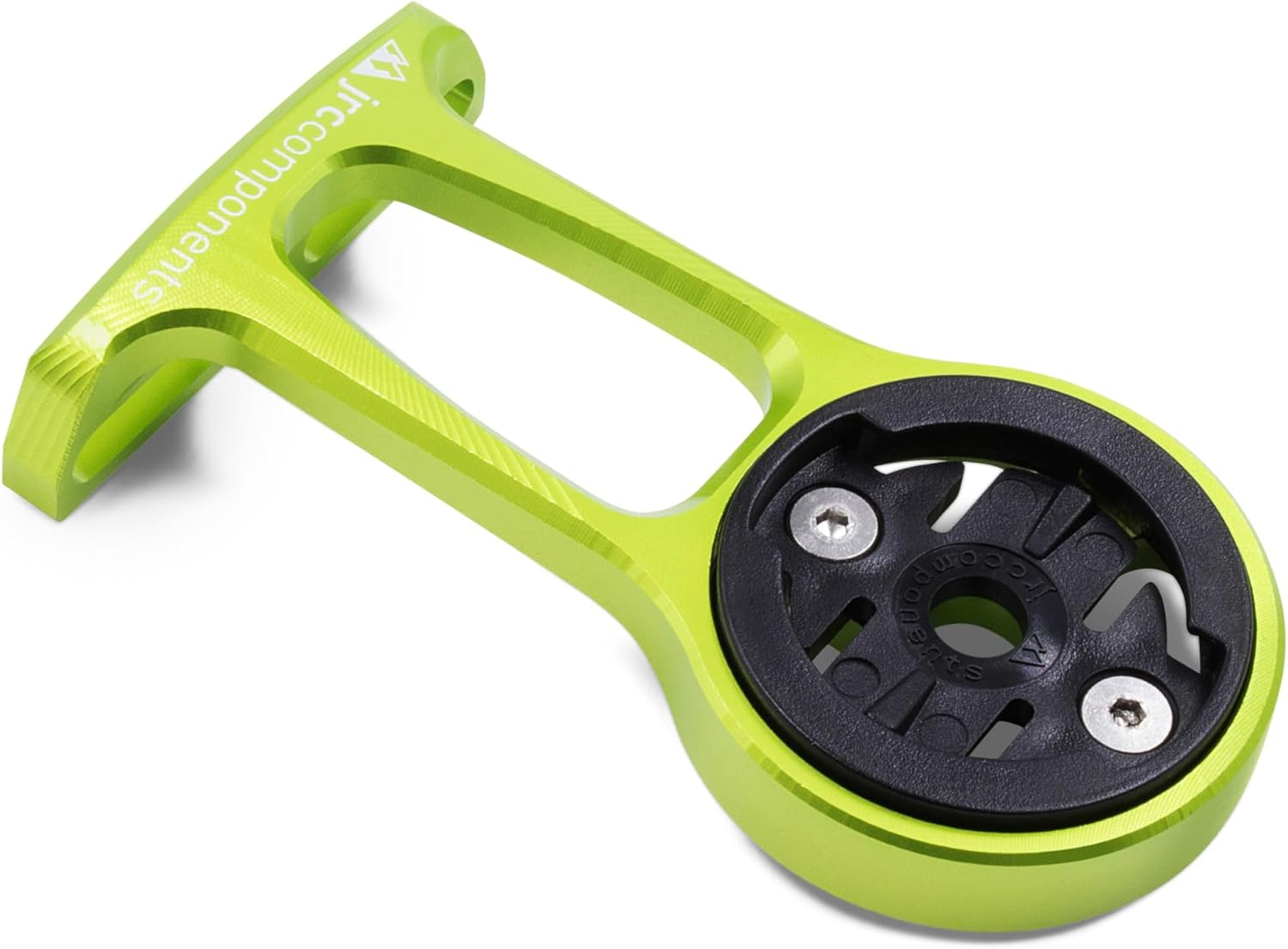 JRC Components Stem Out Front Mount | Compatible with Garmin Edge Series Devices | Lightweight CNC 6061 Aluminium Body - Orange