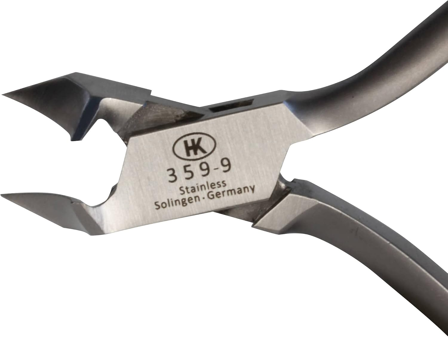 HK Manicure by Hans Kniebes - 14 Cm Head Cutter Nail Clippers with Leather Cover - Stainless Head Cutter from Solingen image number 2