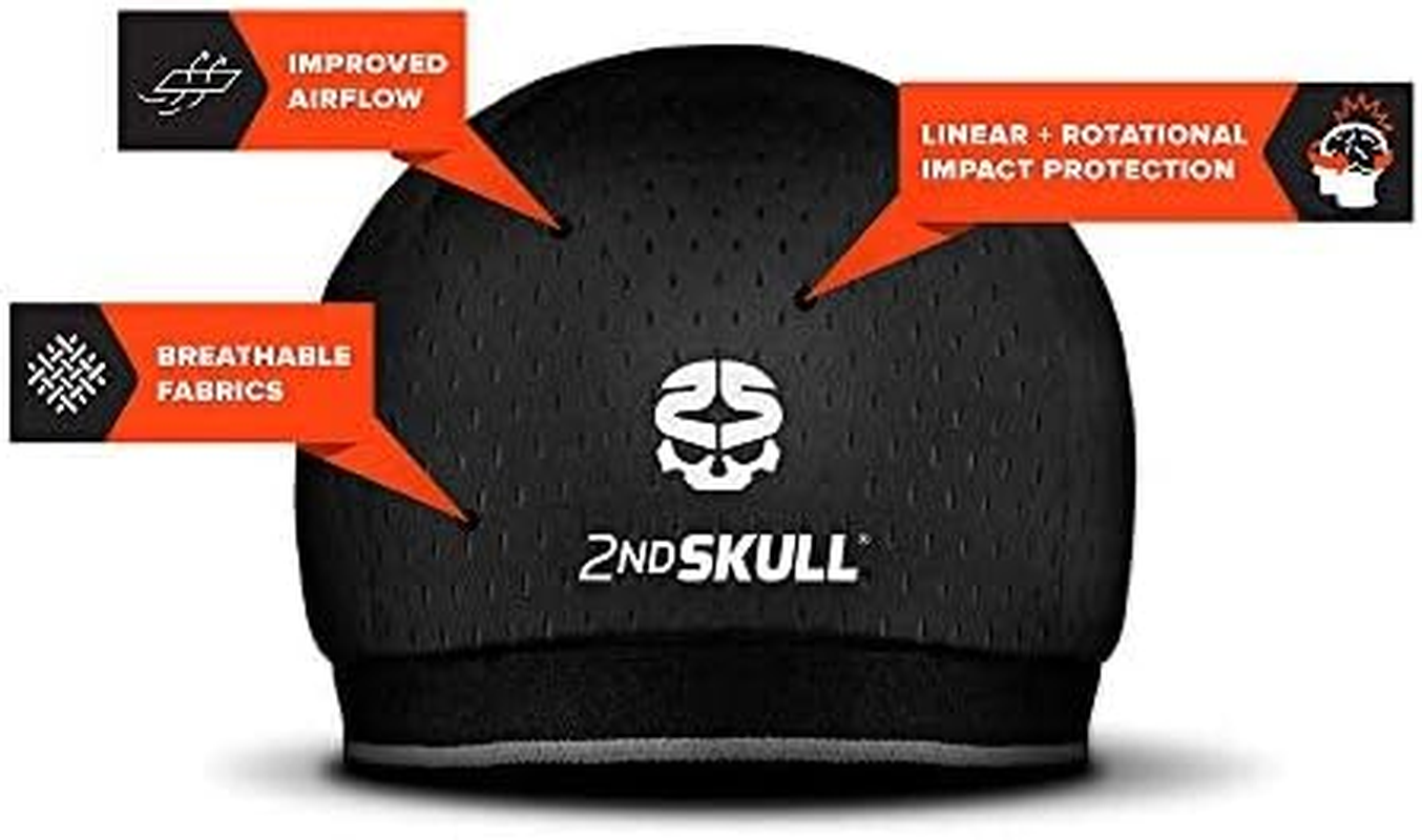 2Nd Skull Protective Sports Pro Cap - Impact-Reducing Protective Headgear; Thin, Lightweight Athletic Headwear image number 4