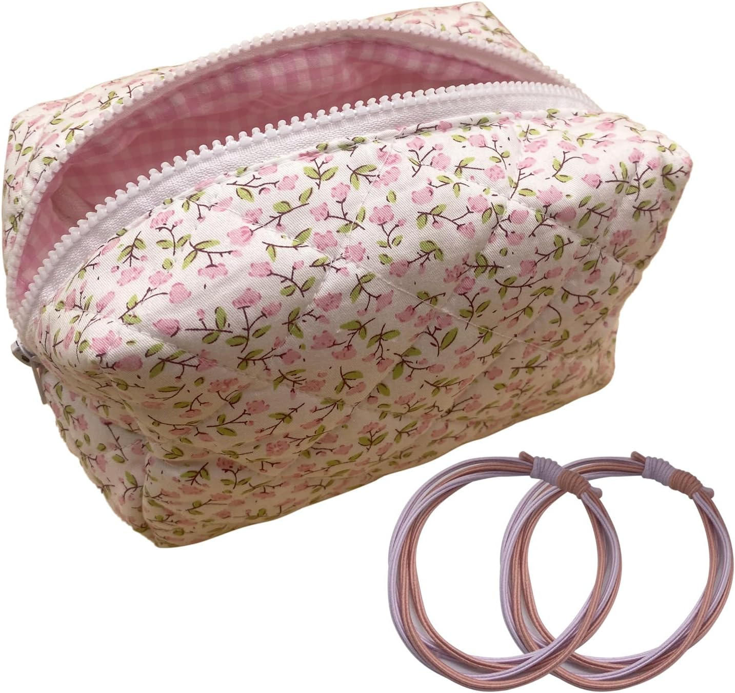 Aikeis Cosmetic Bag Suitable for Women Girls Cosmetic Bag image number 2