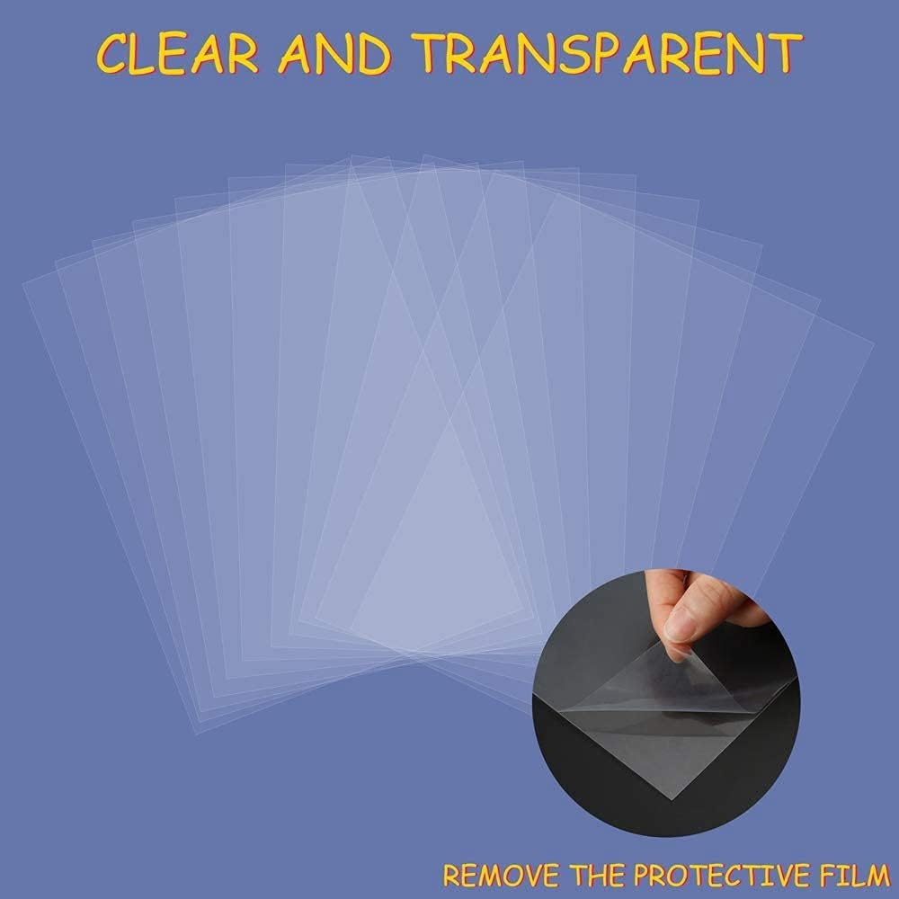 Hepzest Shrinky Art Paper Heat Shrink Sheet Plastic Kit Hole Punch Keychains Pencils DIY Drawing image number 4