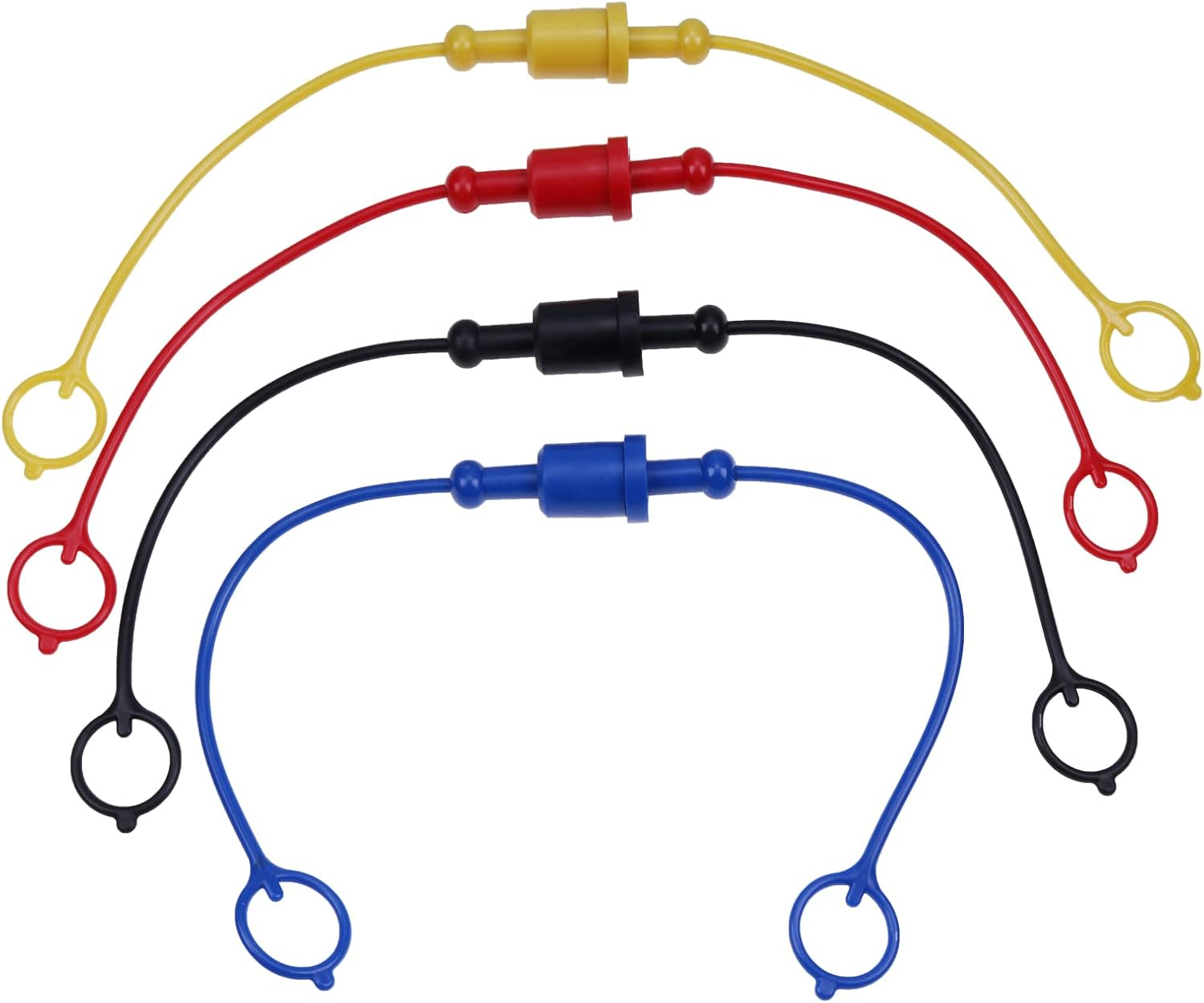 JZGRDN 8PK Hydraulic Quick Coupler Dust Cap & Plug Set Compatible with 1/4" John Deere 54D 60D 1023E 1025R 1026R 2025R 2026R 2032R 2036R 2038R 2305 2320 2720 2520 120R D120 D160 H120 H160 H165 X950R