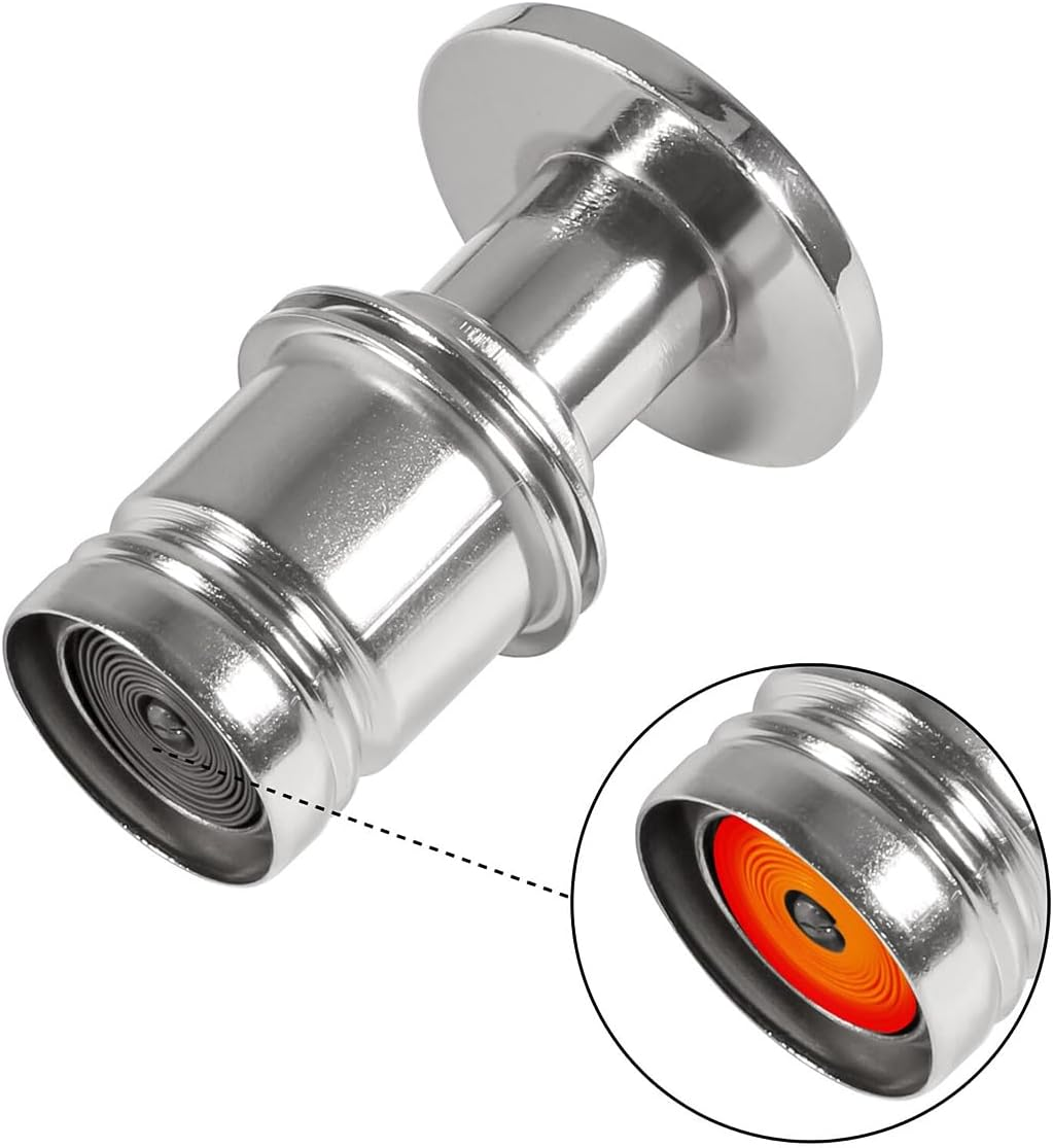 AUCELI Fire Missiles Button Car Cigarette Lighter Plug, Aluminum Alloy Push Button Cigarette Lighter Replacement for Most Vehicles with Standard 12 Volt Power Source, Car Accessory (FIRE MISSILE) image number 2