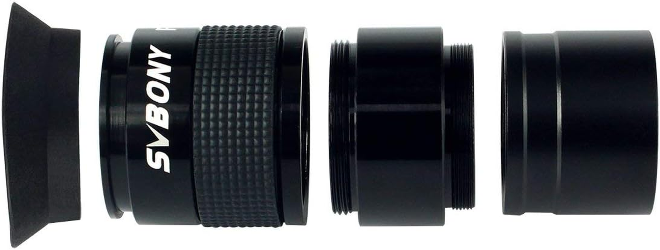 SVBONY 40Mm 1.25 Inch Plossl Telescope Eyepiece Fully Multi Green Coated Metal 40 Degree Apparent Field 4 Element for Astronomy Telescope image number 2