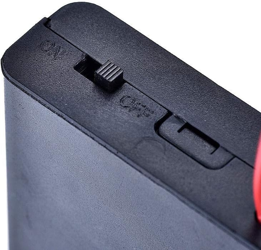 1 X Closed AA/AAA Battery Holder Case in 5 Sizes with Cover On/Off Switch Plastic Battery Storage Box with Shift Wires (3 Releases)