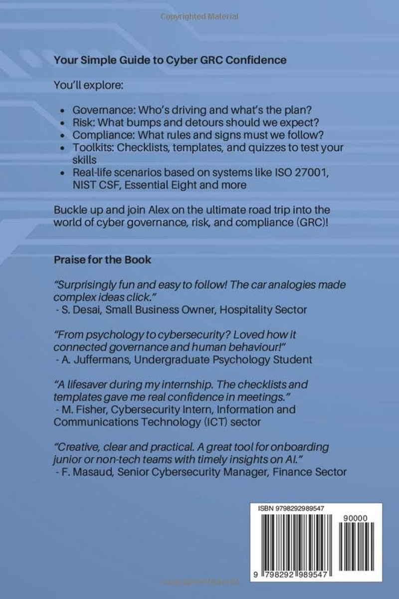THE CYBER GRC BEGINNERS ROUTE: YOUR GOVERNANCE, RISK and COMPLIANCE TRAVEL GUIDE image number 1