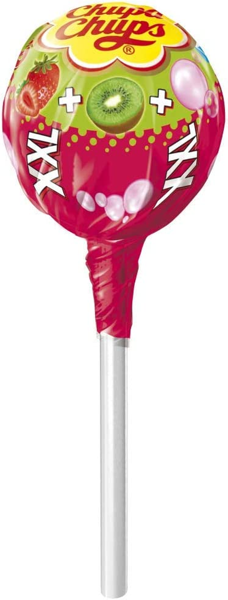 Chupa Chups XXL Trio, 20 Lollipops, Perfect for Sharing, Parties and Christmas, 20 X 29 G, Strawberry, Apple, Cola, Tutti Fruitti image number 5