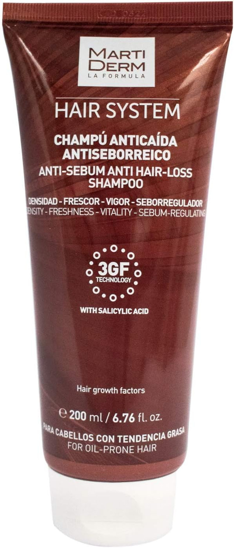 Martiderm Anti-Sebum anti Hair-Loss Shampoo 200Ml image number 1