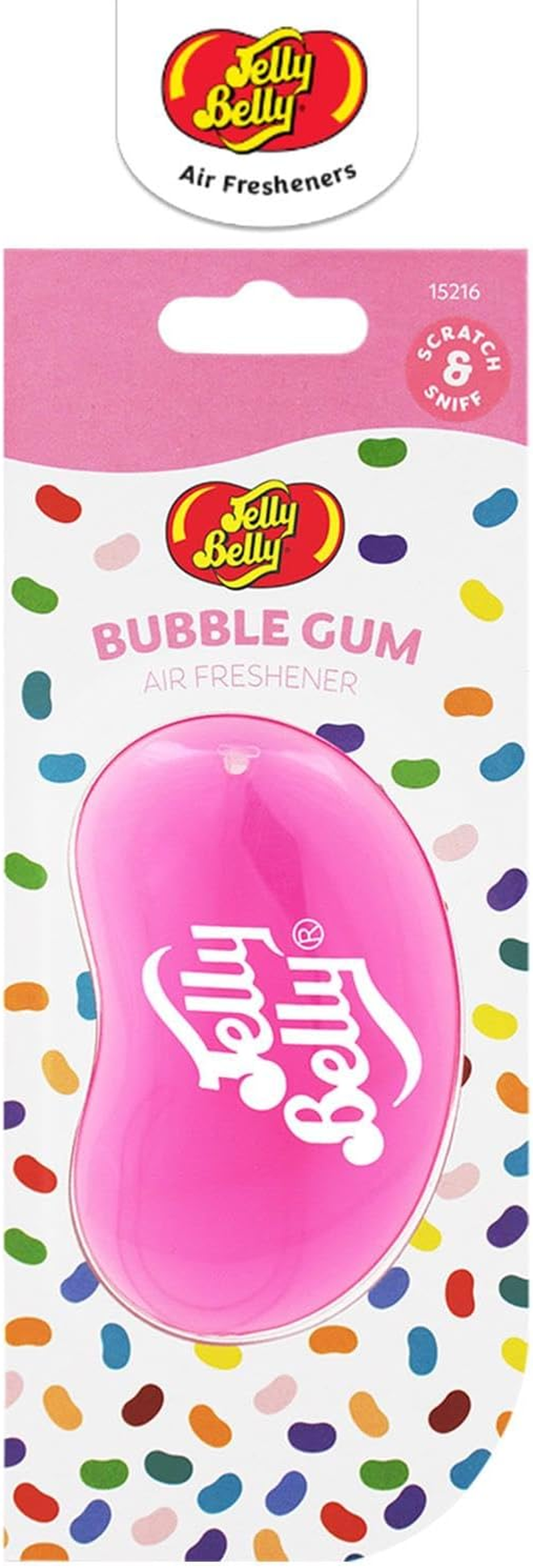 Jelly Belly 3D Bubblegum Hanging Air Freshener image number 3