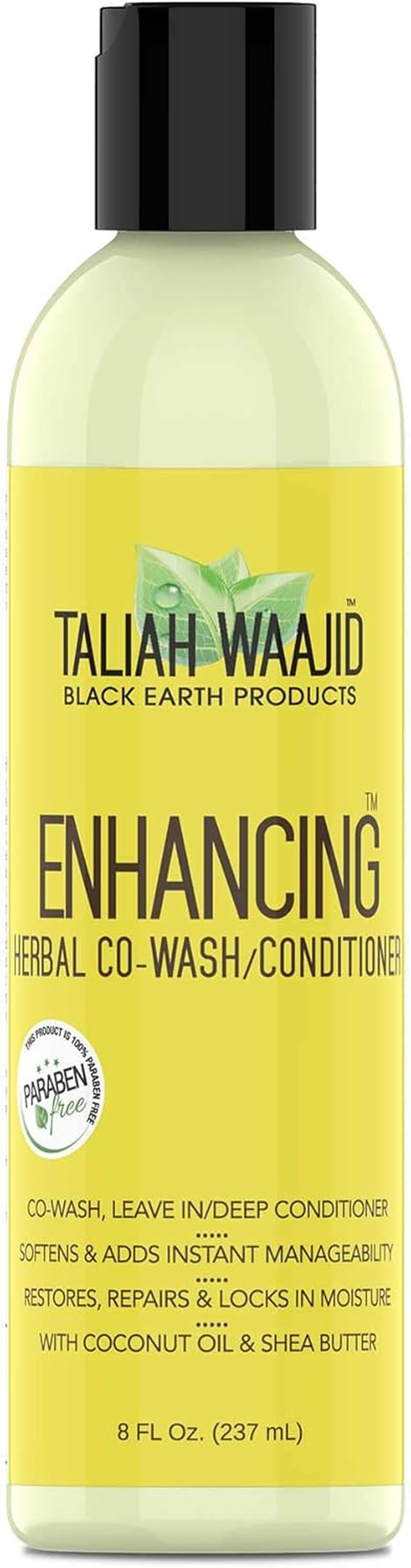Taliah Waajid Black Earth Products Enhancing Herbal Conditioner, 8 Ounce