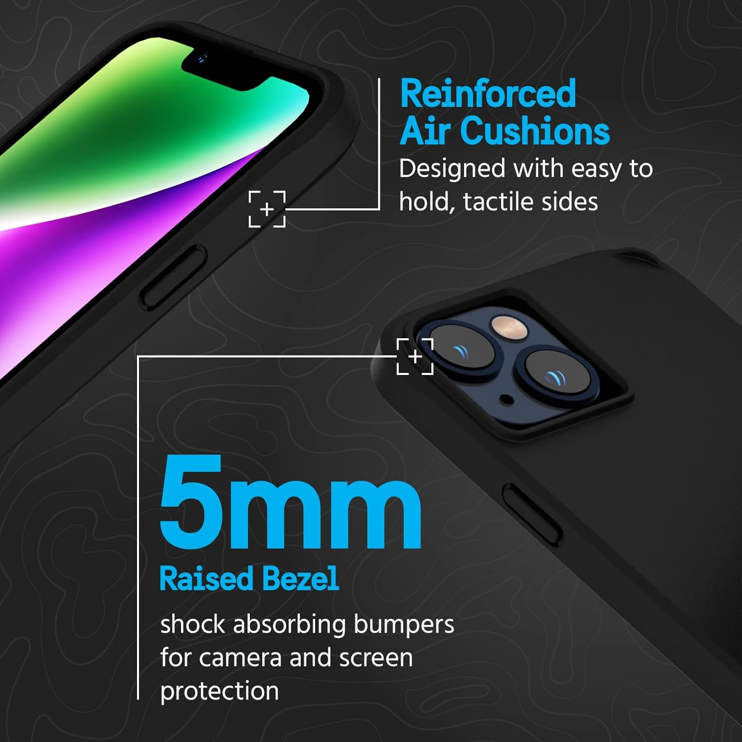 Pelican Ranger Magsafe Phone Case for Iphone14 Plus, Black