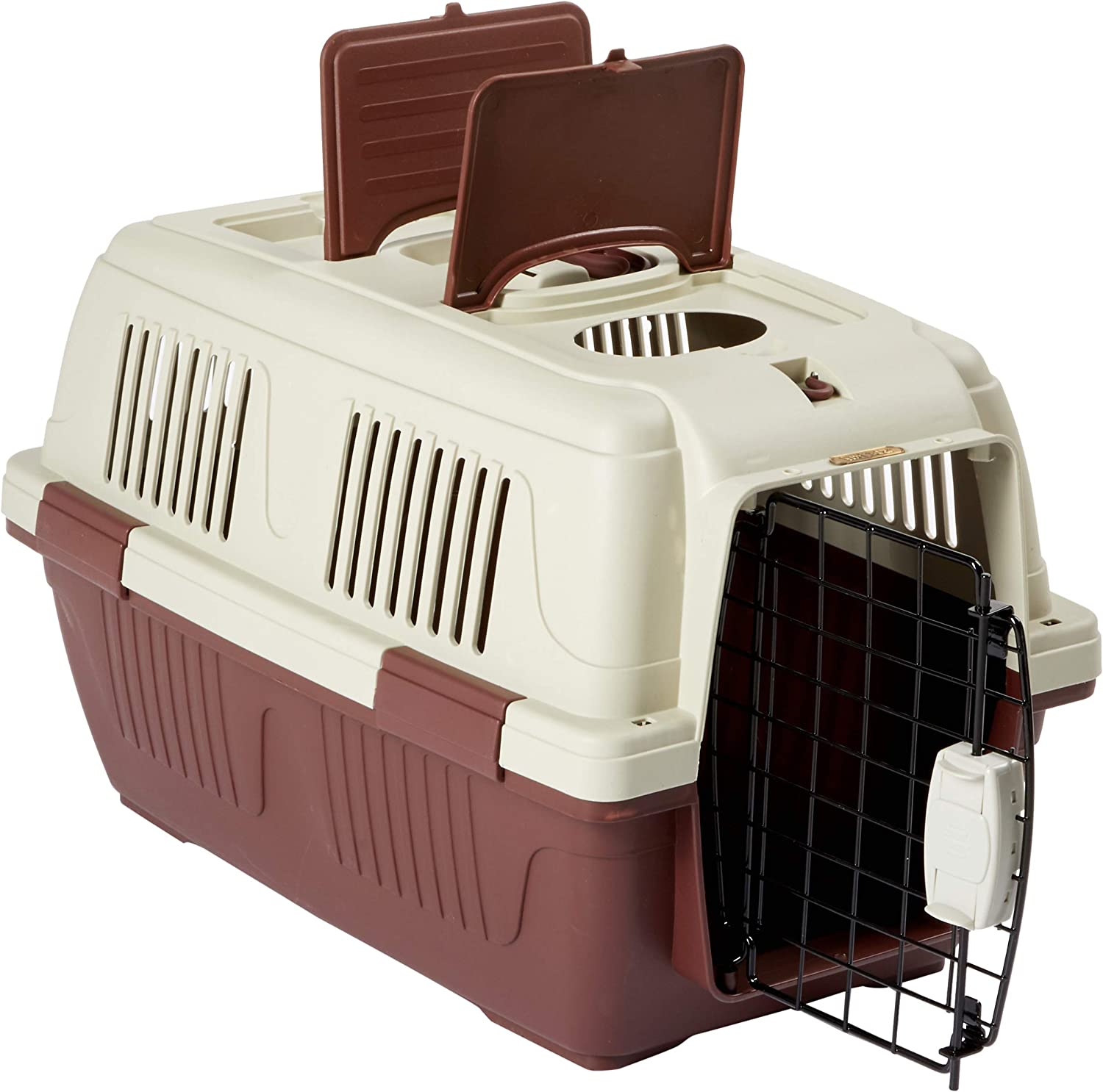 Deluxe Animal Carrier, Brown/Beige image number 2