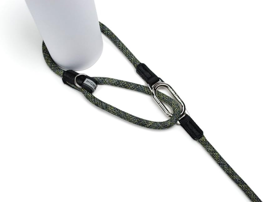 High Five Dogs (High 5 Dogs) Carabiner with Multi-Function Lead [CLIC Leash (Click Read)] Orange 140Cm &times; 13Mm