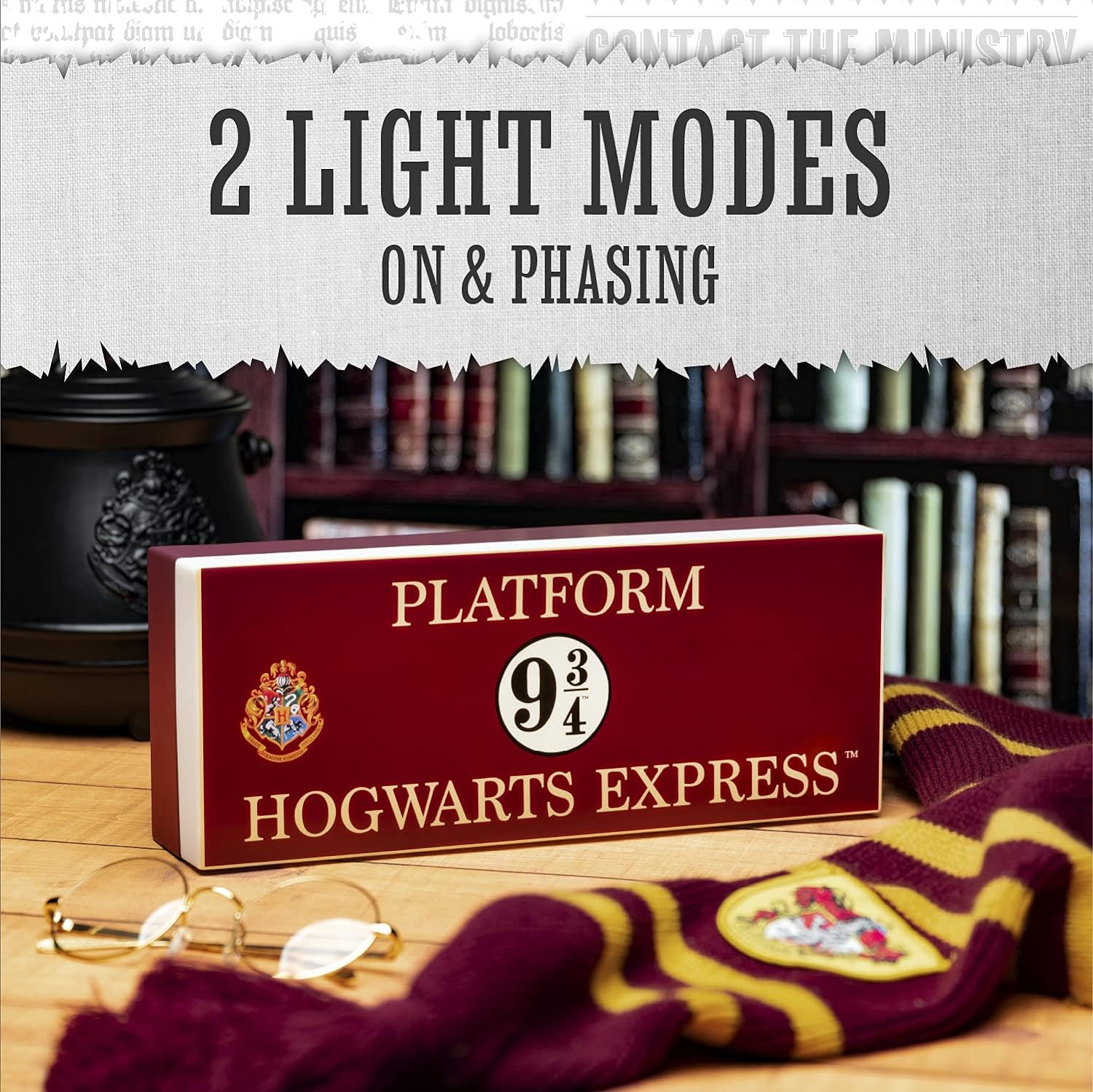 Paladone Harry Potter Hogwarts Express Logo Light image number 3
