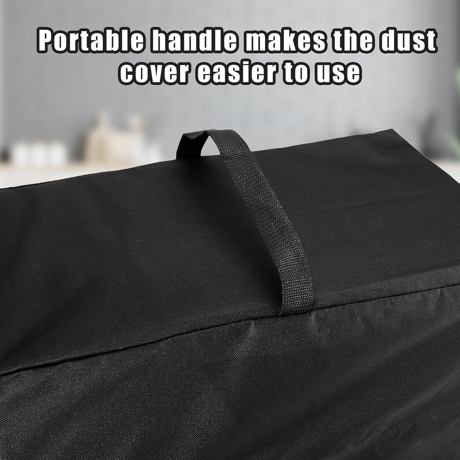 Lyreh Ice Cream Machine Dust Cover for Ninja, 600D Oxford Cloth Waterproof Dust Protector Ice Cream Machine Accessories Compatible with Ninja NC701, Easy to Clean image number 1