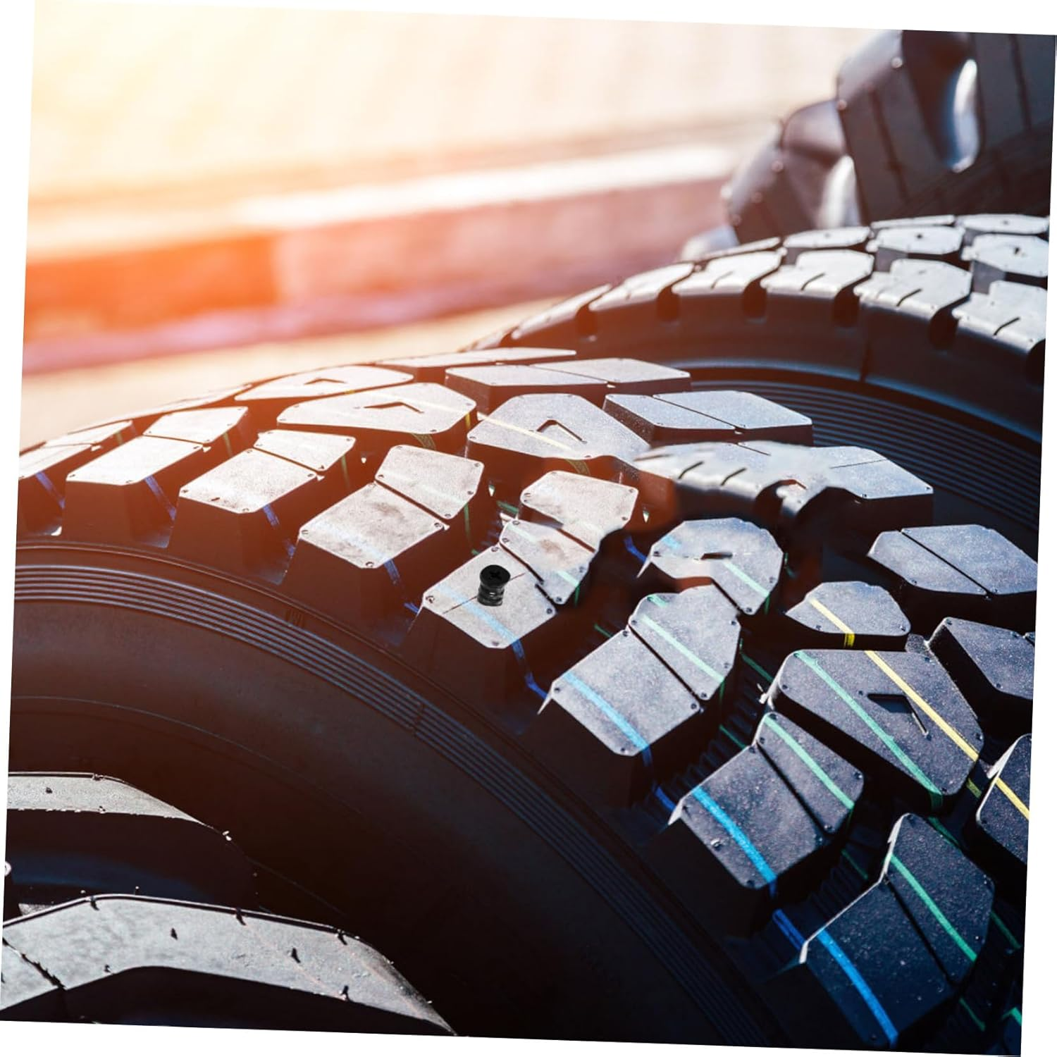 CVUTOVO 40Pcs Tire Repair Nails Kit with Rubber Plugs Quick and Car Wheel Repair Screws for Flat Tire Fix Easy to Install for Cars Motorcycles and Electric Vehicles image number 2