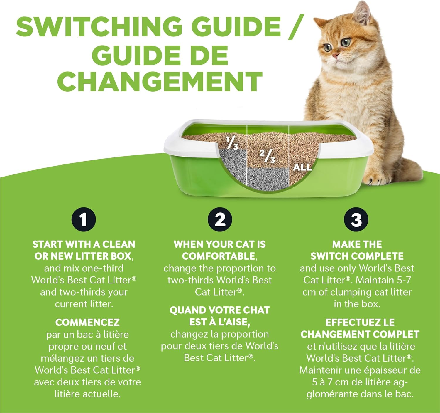 World'S Best Cat Litter, Clumping, Biodegradable, Original 12.7Kg image number 3