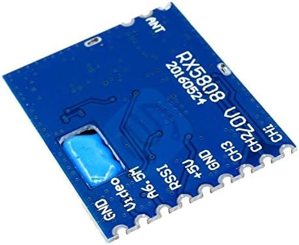 FPV 5.8G Wireless Audio Video Receiver Module for Boscam RX5808 Frequency Phase Lock Analog AV Signal Output 3.5V 170Ma Board image number 4