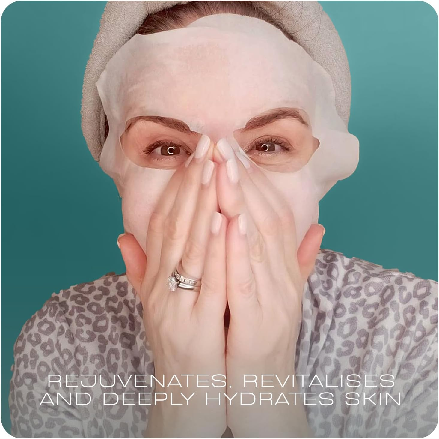 My Perfect Mask - the Perfect Cosmetics Company Hyaluronic Sheet Masks for Intense Hydration & Youthful Dewy Glow for All Skin Types (Pack of 3) image number 2