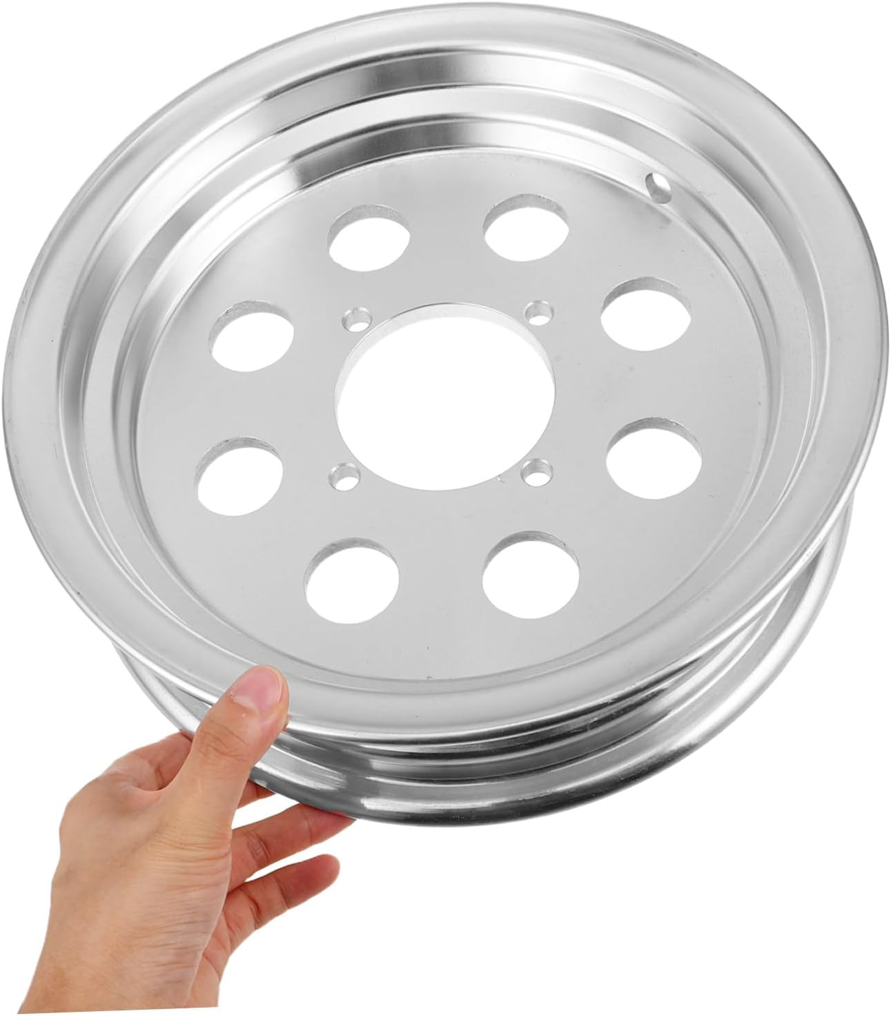 CHILDWEET Mini Motorcycle Front Wheel Rim Replacement Lightweight Aluminum Alloy Spare Part for Monkey Zj Series Enhanced Traction and Stability Easy Installation for Improved Handling image number 5