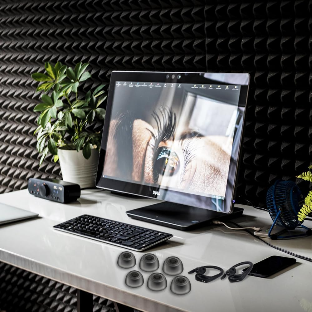 Replacement Eartips Compatible with Jabra Elite 75T/ 65T/ Active/ 7 Pro/Elite 3/ Elite 4 Earbuds, Silicone Earbuds Eartips Buds Cover Set image number 5