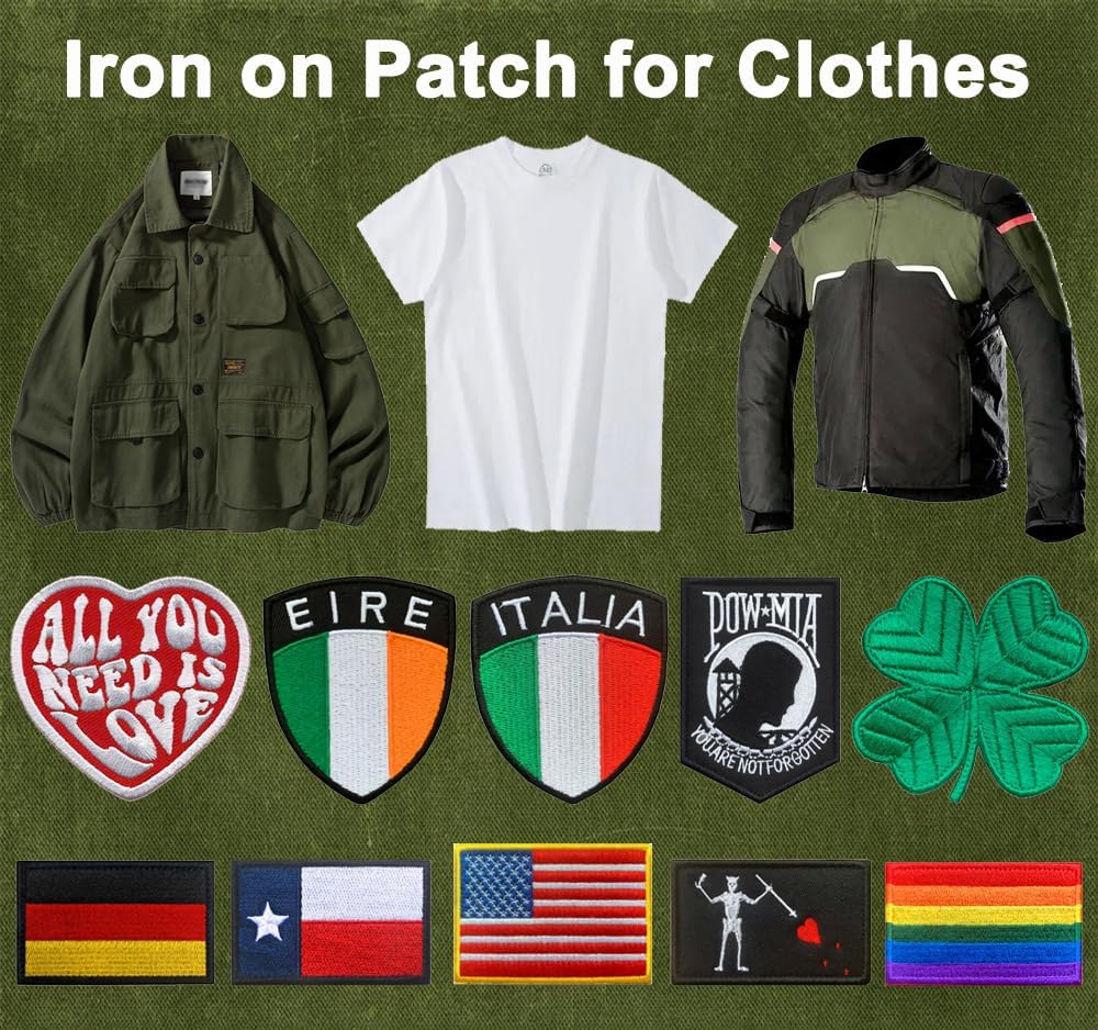 72 Pcs Pink Letters/Numbers Embroidered Iron on Sew on Patch Colorful Cute Emblem Cartoon Children Patches Sewing Applique Decoration Accessory for Clothes,Jeans,T-Shirt,Backpacks,Vest,Hats,Dress image number 1