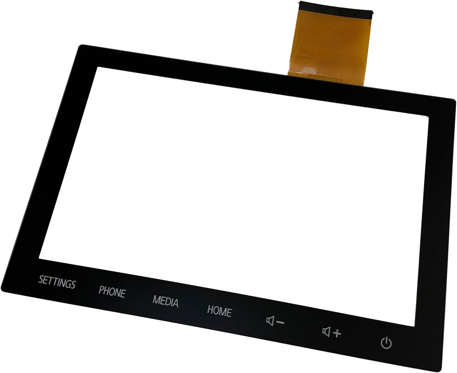 Touch Screen Digitizer Glass on Navigation Radio LCD 8 Inch Replacement Fit Mitsubishi Outlander Mirage 2020 2021 2022 Replaced OE# 8740A103 8740A098 (Without LCD) image number 2