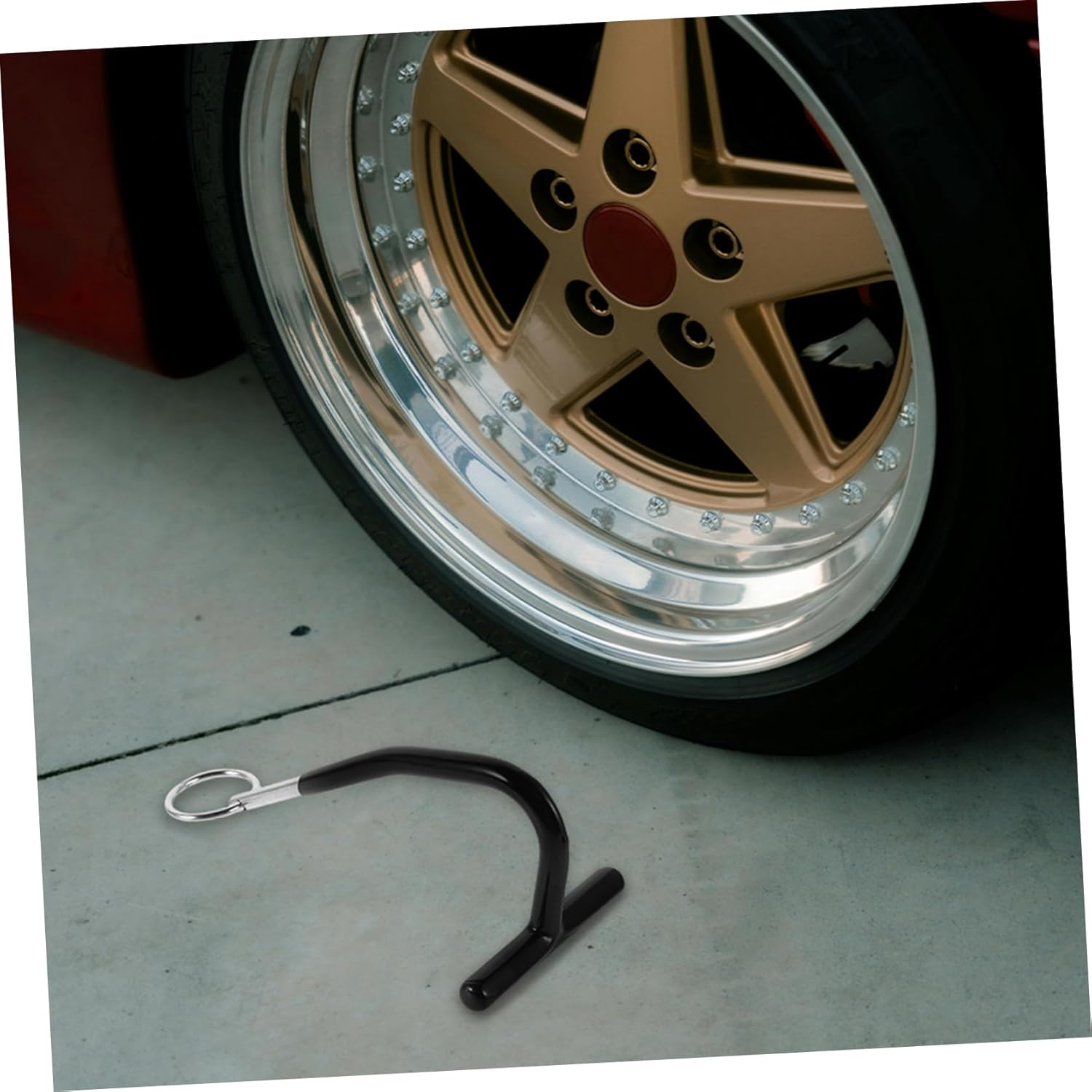 MAGICLULU Automotive Dent Repair Tools Paintless Leverage Tool with Support Rod and Puller Head for Vehicle Body Dent Edge Removal Suitable for Auto Body Shops and Hail Damage Repair image number 4