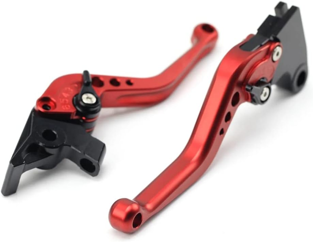 Brake Clutch Levers for SUZUKI GSF 650/1200/1250 Bandit GSX1250 F/SA DL1000 V-STROM Motorcycle Left Right Short/Long Handle Leavers 1 Pair (Silver,Long) image number 3