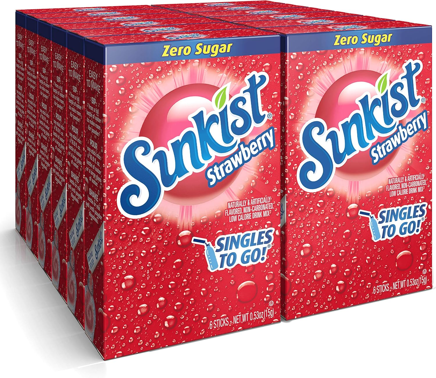 Sunkist Singles to Go Soda, Grape, 6 Count image number 4