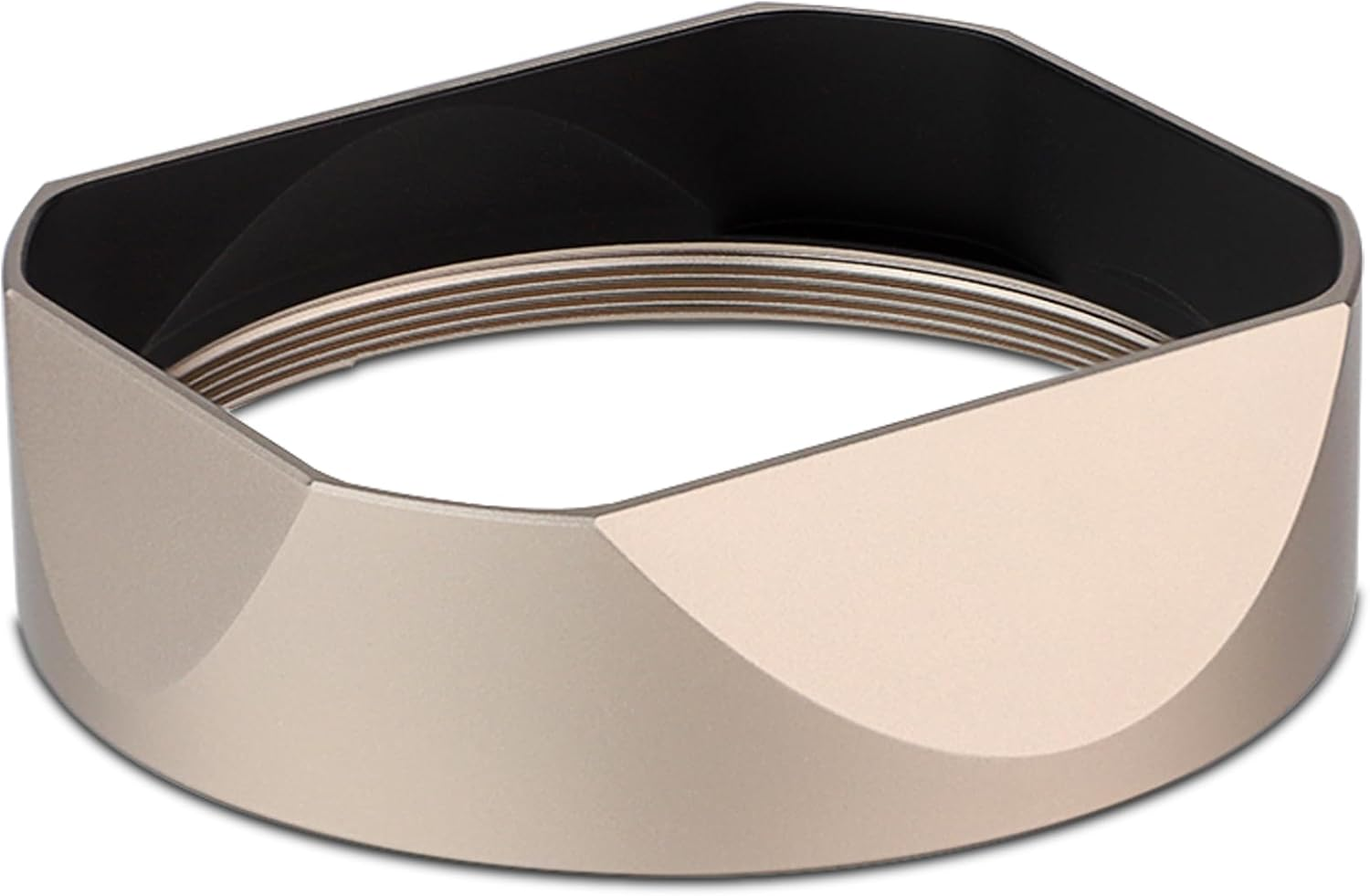 Haoge Metal Square Lens Hoods for Leica Q3 Q3-43 Digital Camera Accessories LH-LQ343AC Antique-Copper image number 2