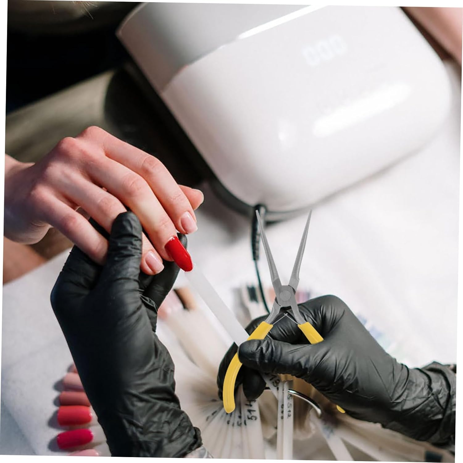 COMPUKAS Nail Shaping Pliers for Multi-Functional Nail Extensions Portable Manicure Tool for Home Use Easy to Clean Design for Enthusiasts image number 4