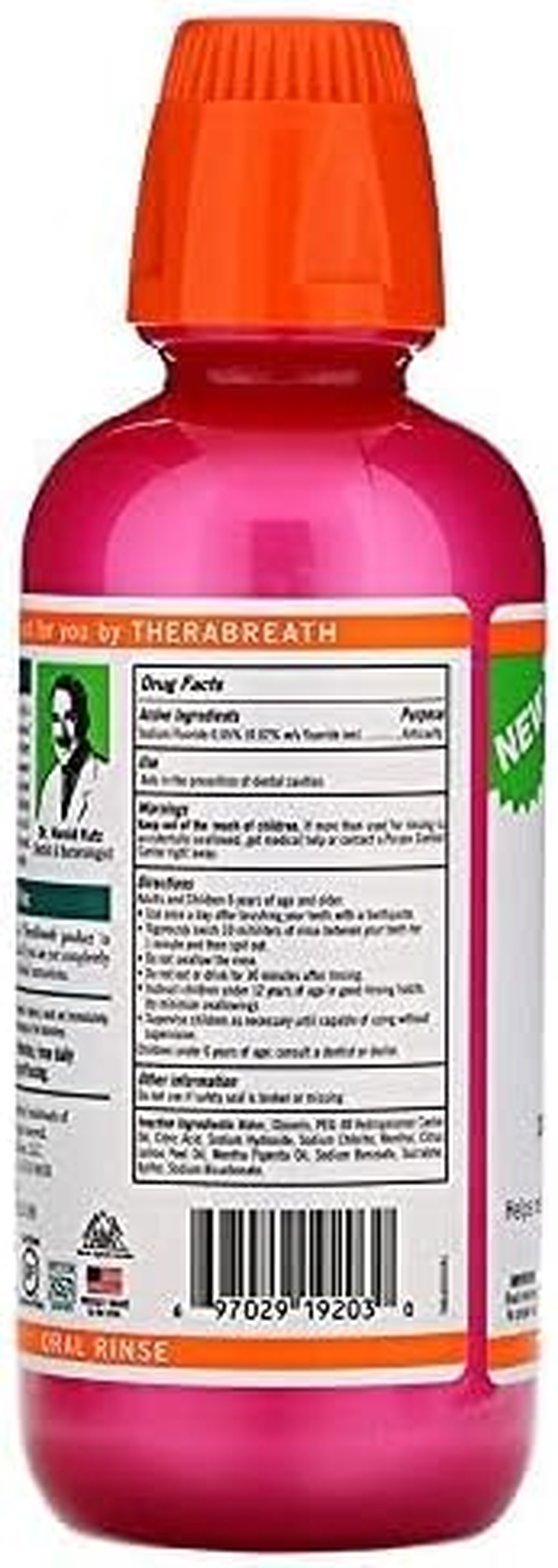 Therabreath, Healthy Smile Rinse, 16 Ounce image number 1