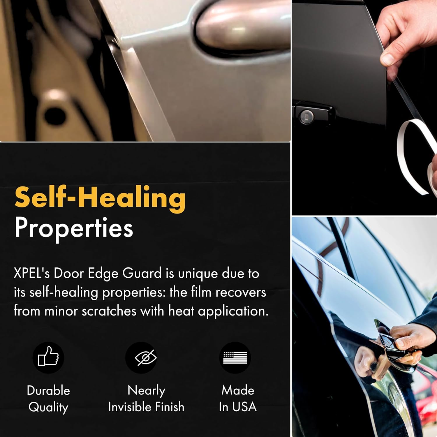 XPEL Door Edge Guard, Clear, 1/2 Inch X 100 Foot image number 3