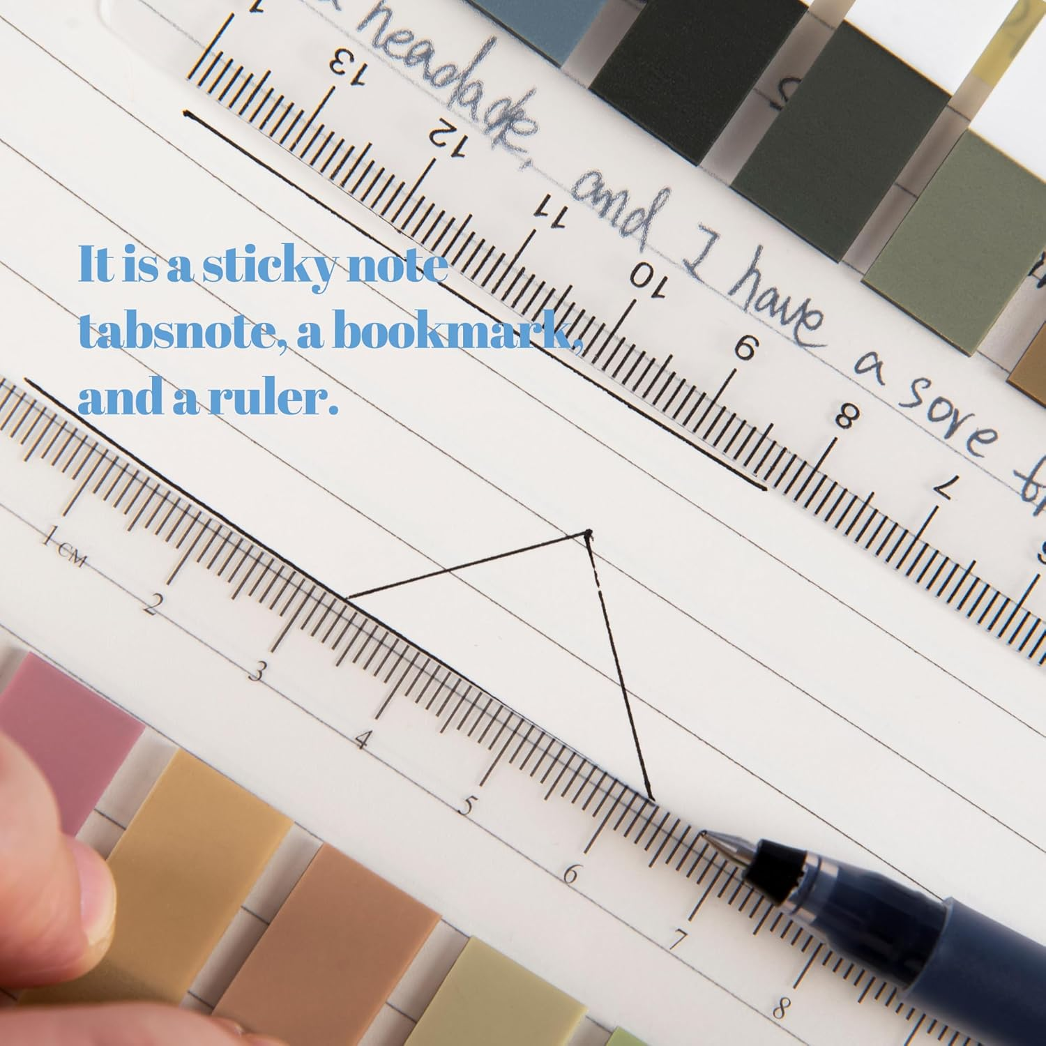 Golcellia Sticky Tabs,Sticky Note Tabs,Book Tabs,Index Tabs, Page Tabs, Page Markers,60 Colors, 7 Designs,Annotation Tabs,Book Annotation Supplies image number 4