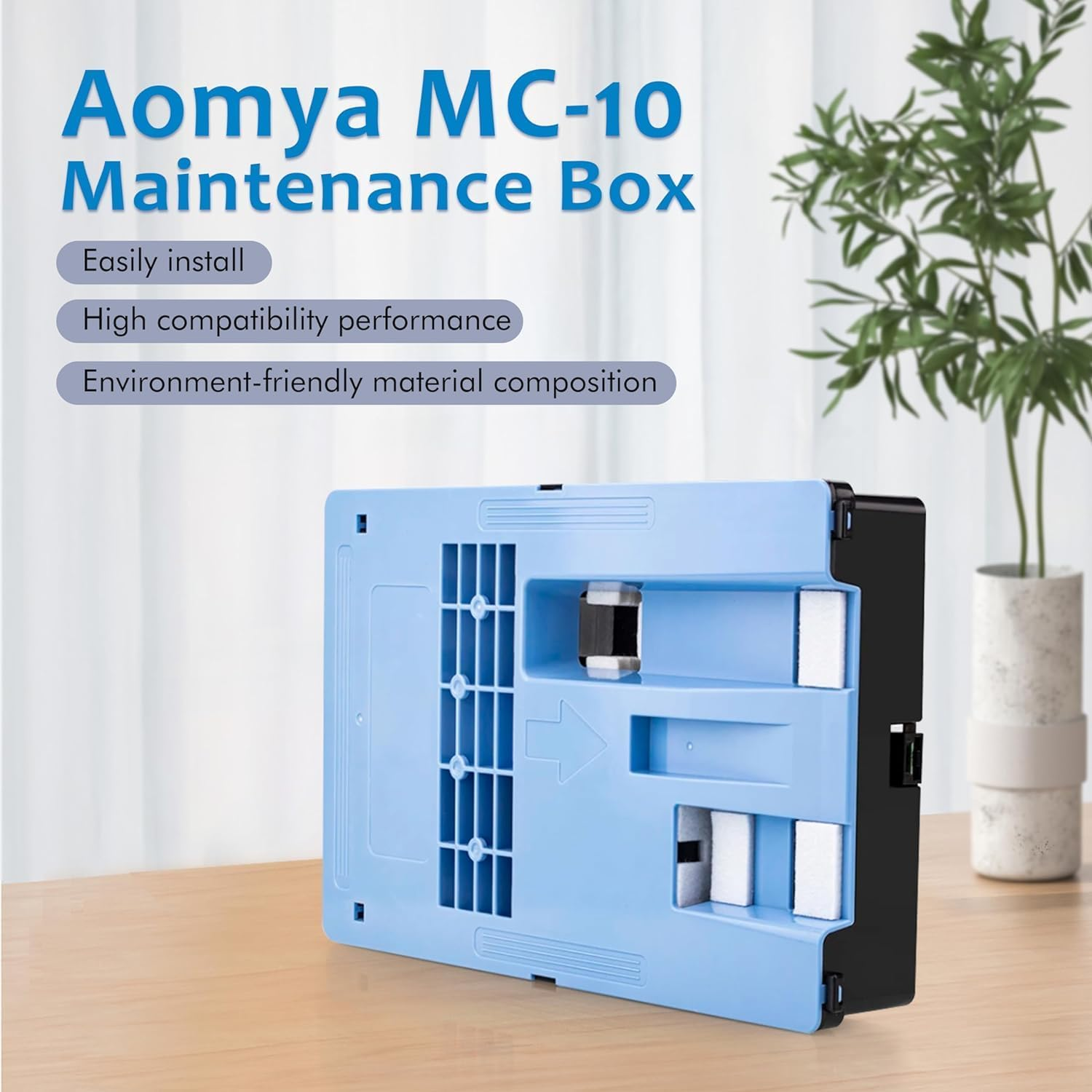 MC-10 Maintenance Cartridge Waste Collection Cartridge MC 10 Compatible with Canon Imageprograf IPF650 655 670 680 685 750 755 760 765 770 780 785 830 840 850 1320B014BA MC-10 1320B014