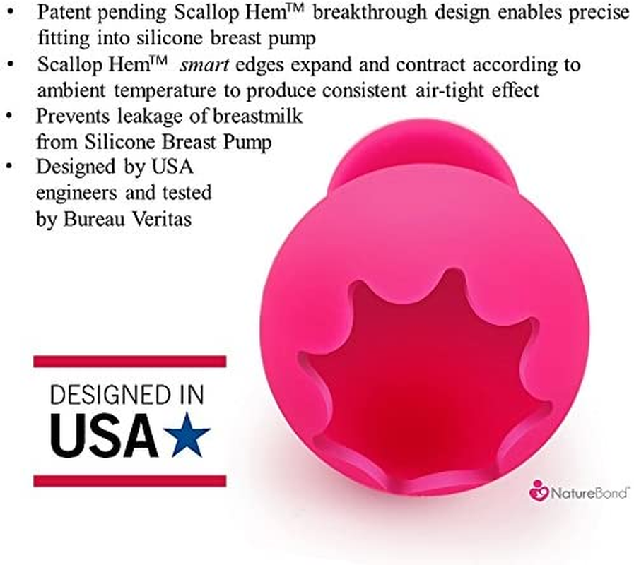 Naturebond Silicone Breast Pump Stopper image number 3