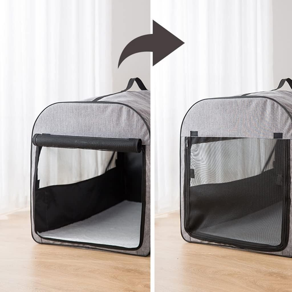 All-Season Dog Kennels Vehicle-Mounted Dog Houses Small Dog Houses Indoor Cat Houses, Pet Supplies(Color:Brown,Size:37 * 30 * 30Cm) image number 1