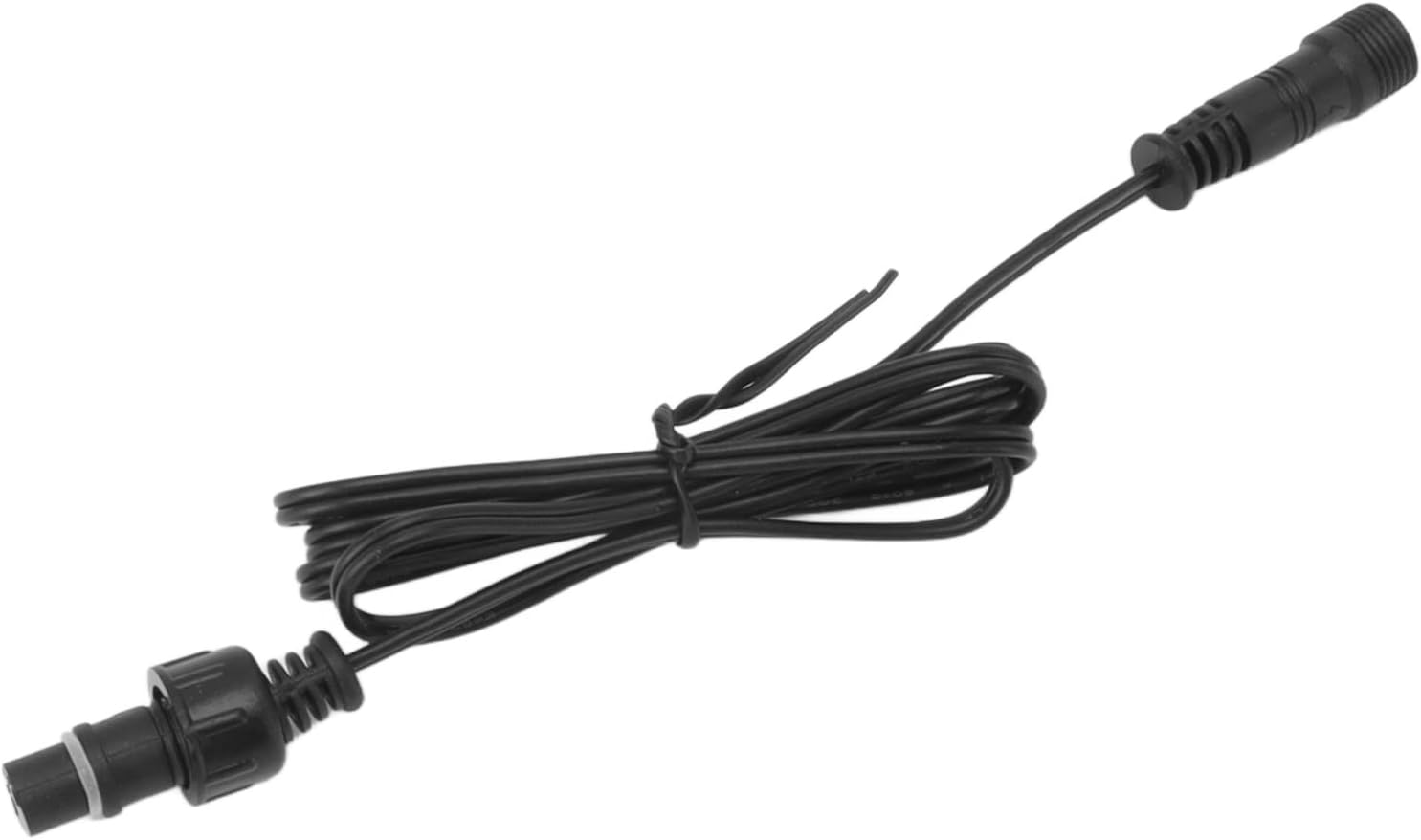 5 Pcs Deck Light Extension Cable, IP67 Waterproof 3.3Ft 2Pin Extension Cable Wire with Male and Female Connectors at Both Ends for Single Color LED Deck Light