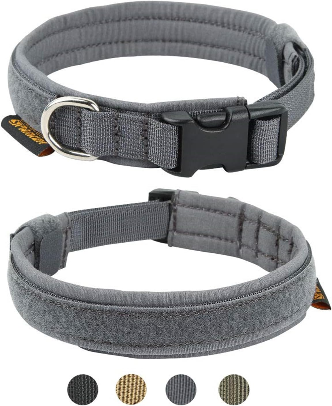 EXCELLENT ELITE SPANKER Puppy Dog Collar Nylon Adjustable Dog Collar for Small Dogs Pet Soft Padded Dog Collar