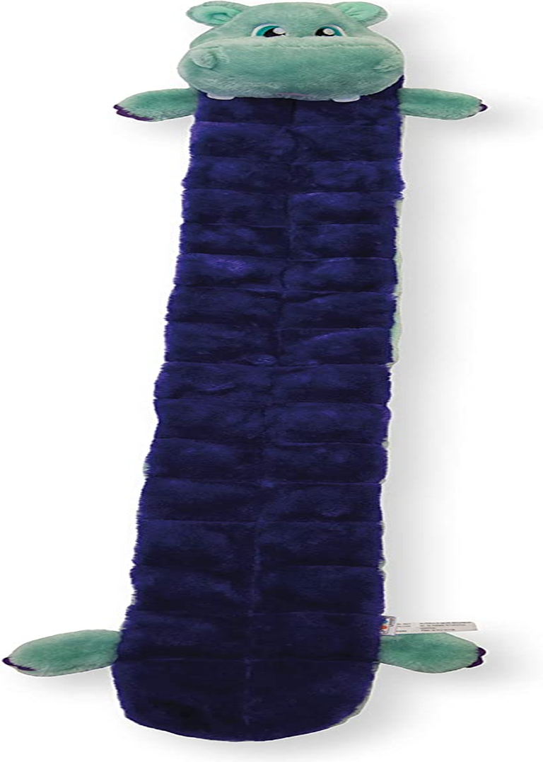 Outward Hound Squeaker Matz Plush Hippo Dog Toy, XXL image number 5