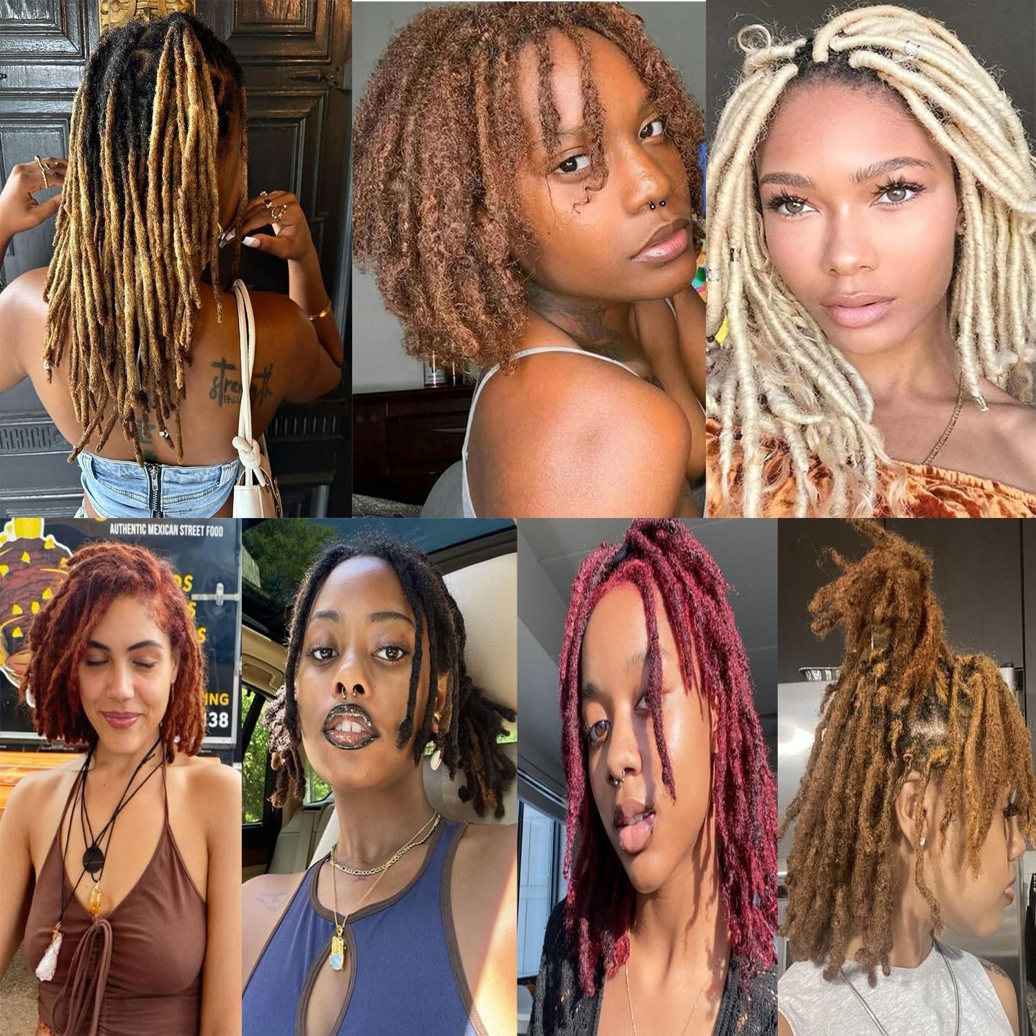 Mscat 10 Inch 3 Bundles Afro Kinky Curly Braiding Bulk Women Hair for Spring Twist Hair Natural Black Afro Kinkys Bulk Hair Synthetic for Dreadlocks Extensions Repair Locs Springy Twists 30 G/Pack (1B image number 4