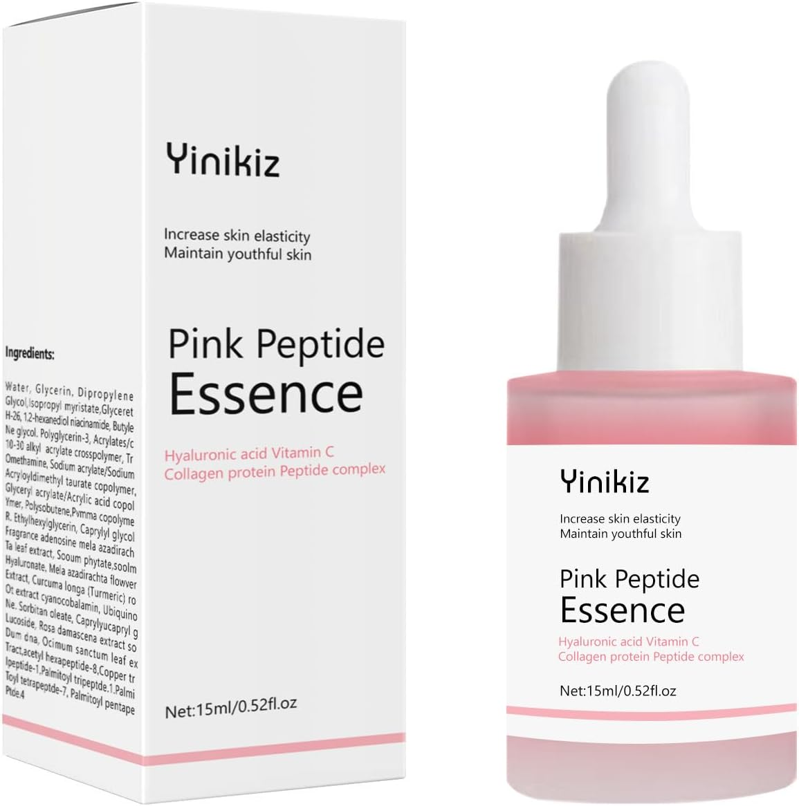 Salmon Dna Serum Face, Hydrating Peptide Serum, Gentle Facial Serum, Suitable for All Skin Types, Brightening, Moisturizing Daily Skincare image number 4