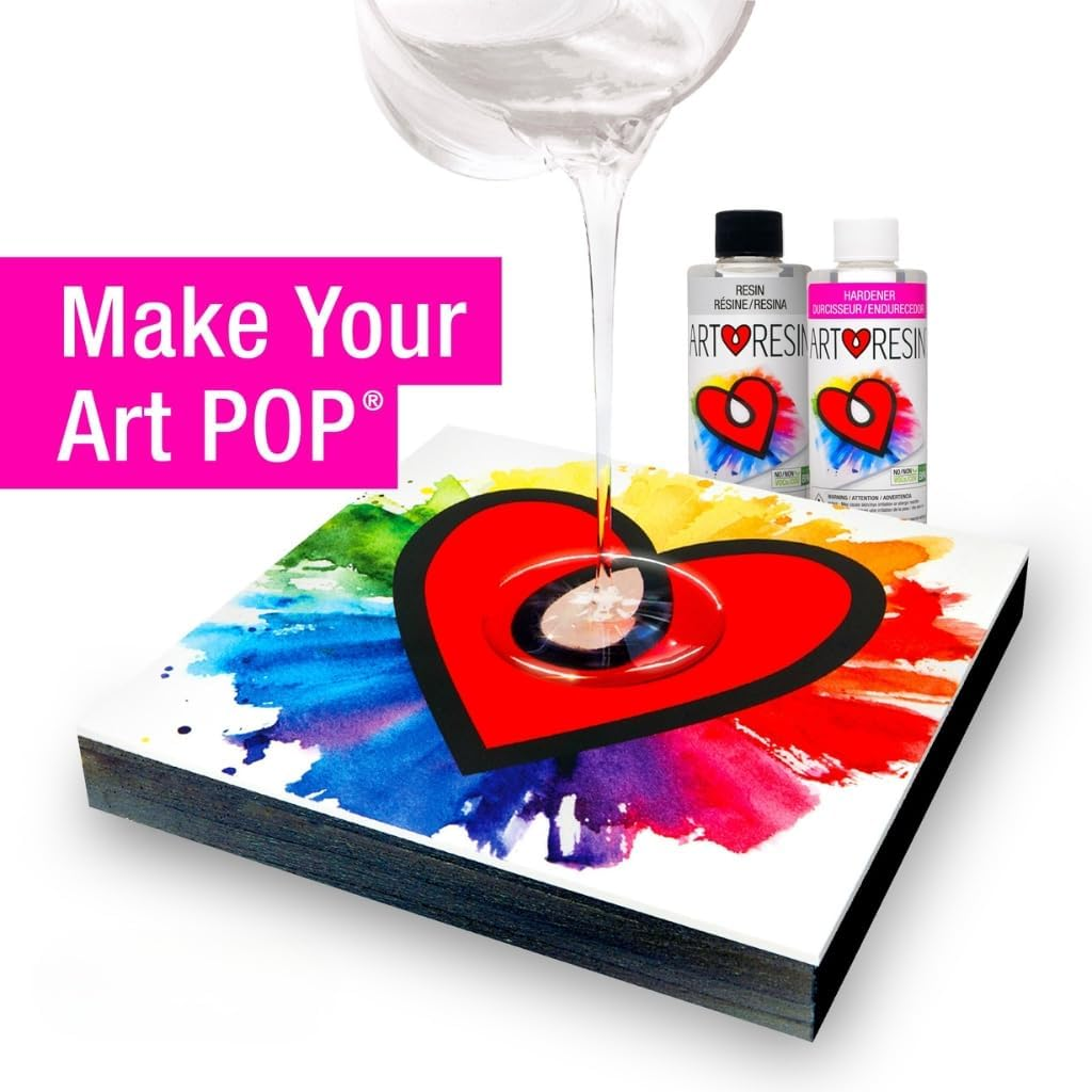 Artresin - Epoxy Resin - Clear - Non-Toxic - 8 Oz (4 Oz Resin + 4 Oz Hardener) (236 Ml) image number 5