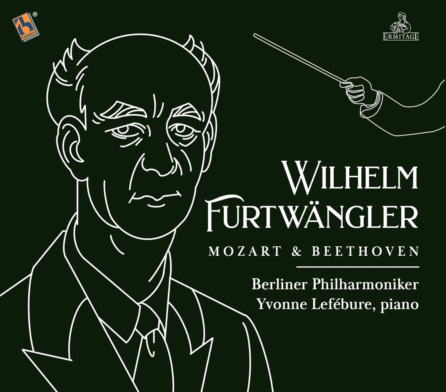Best of Mozart and Beethoven - Berliner Philharmoniker Orchestra , Pianist Yvonne Luf&eacute;bure, Conductor Wilhelm Furtwangler image number 1