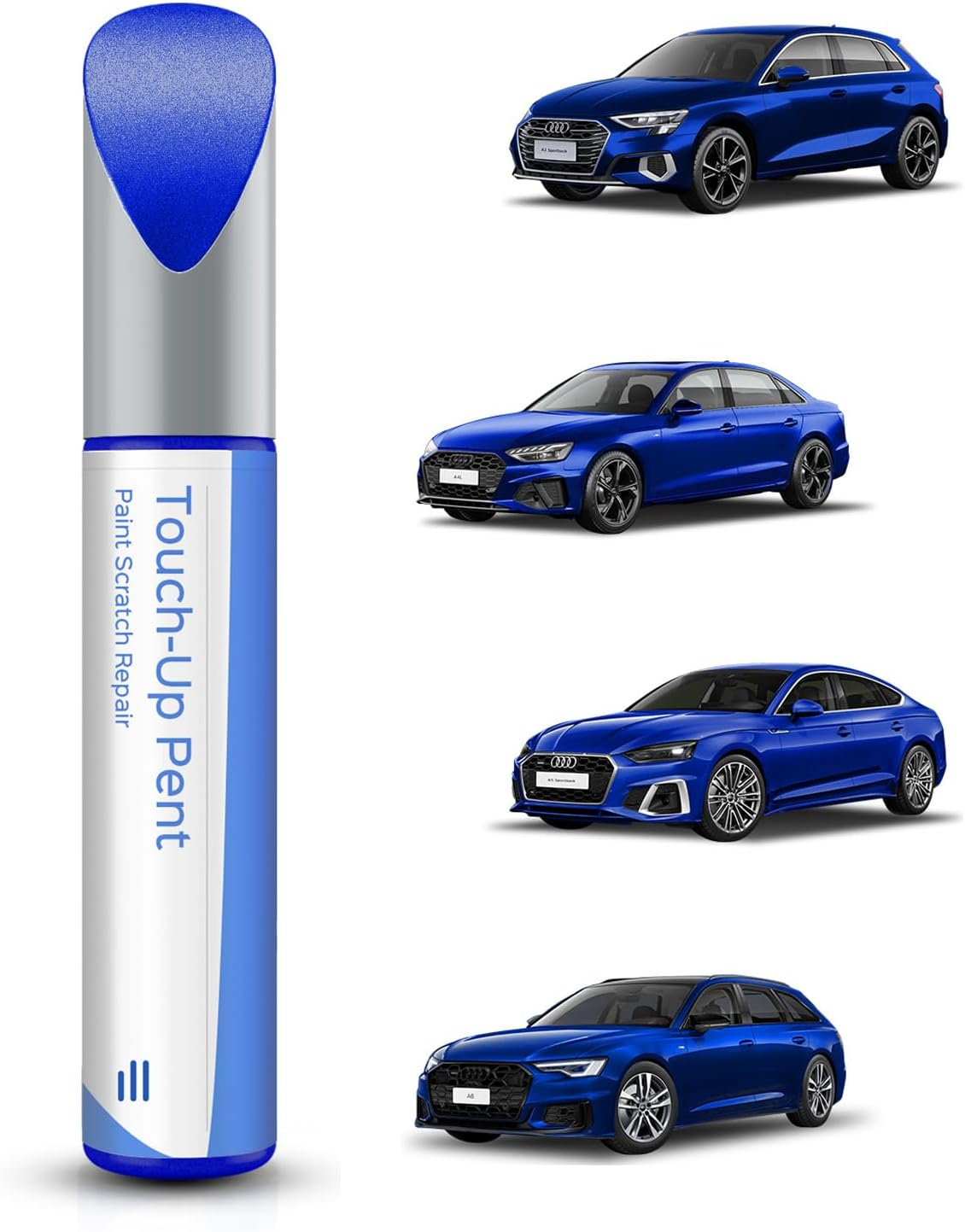 LZ7G/L5 Florett Silver Metallic Touch up Paint - Exact Match for Audi A4/A7/A8/Q3/Q5/SQ5/A6 - Scratch & Chip Repair
