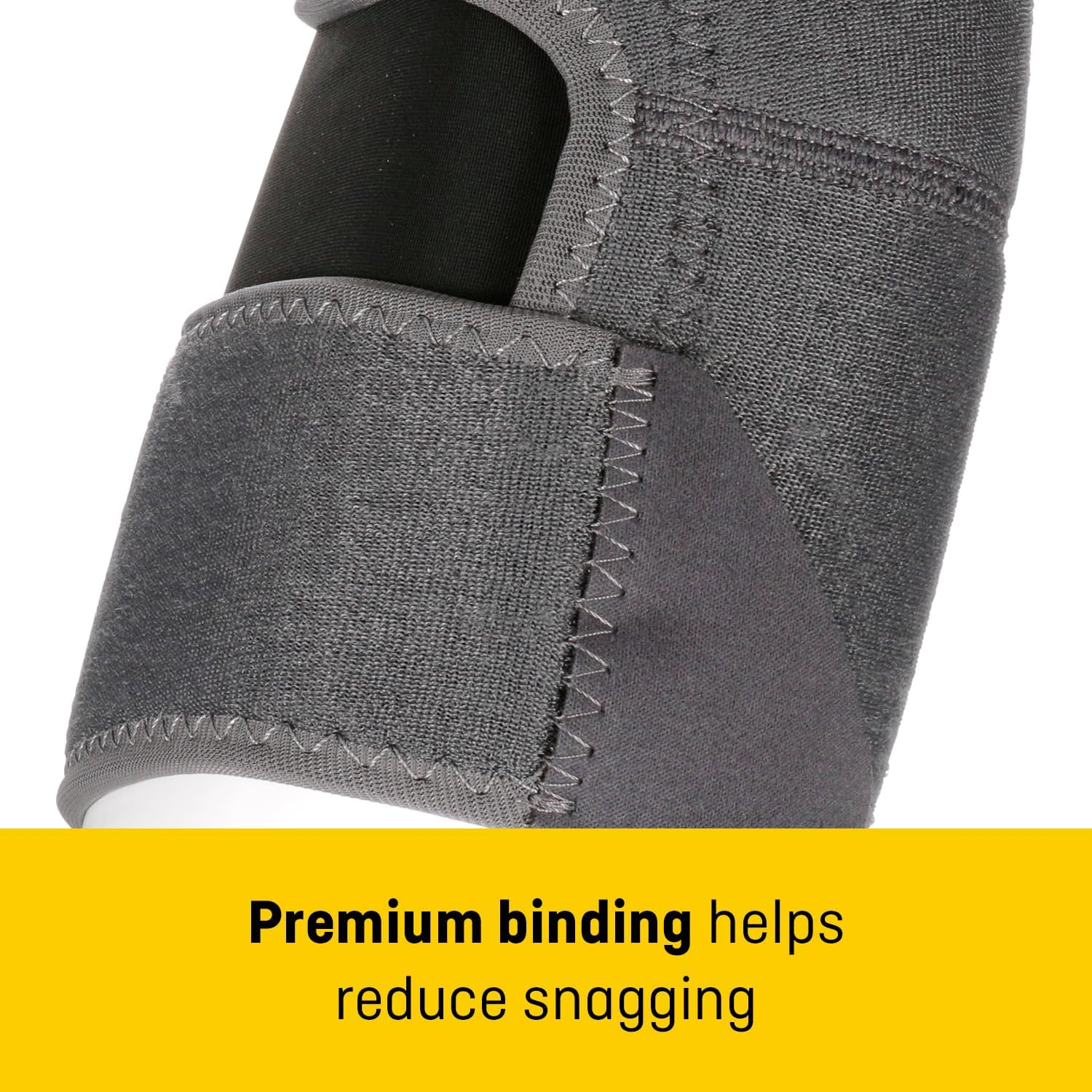 Futuro Comfort Fit Adjustable Elbow/Arm Support, Grey, One Size image number 3