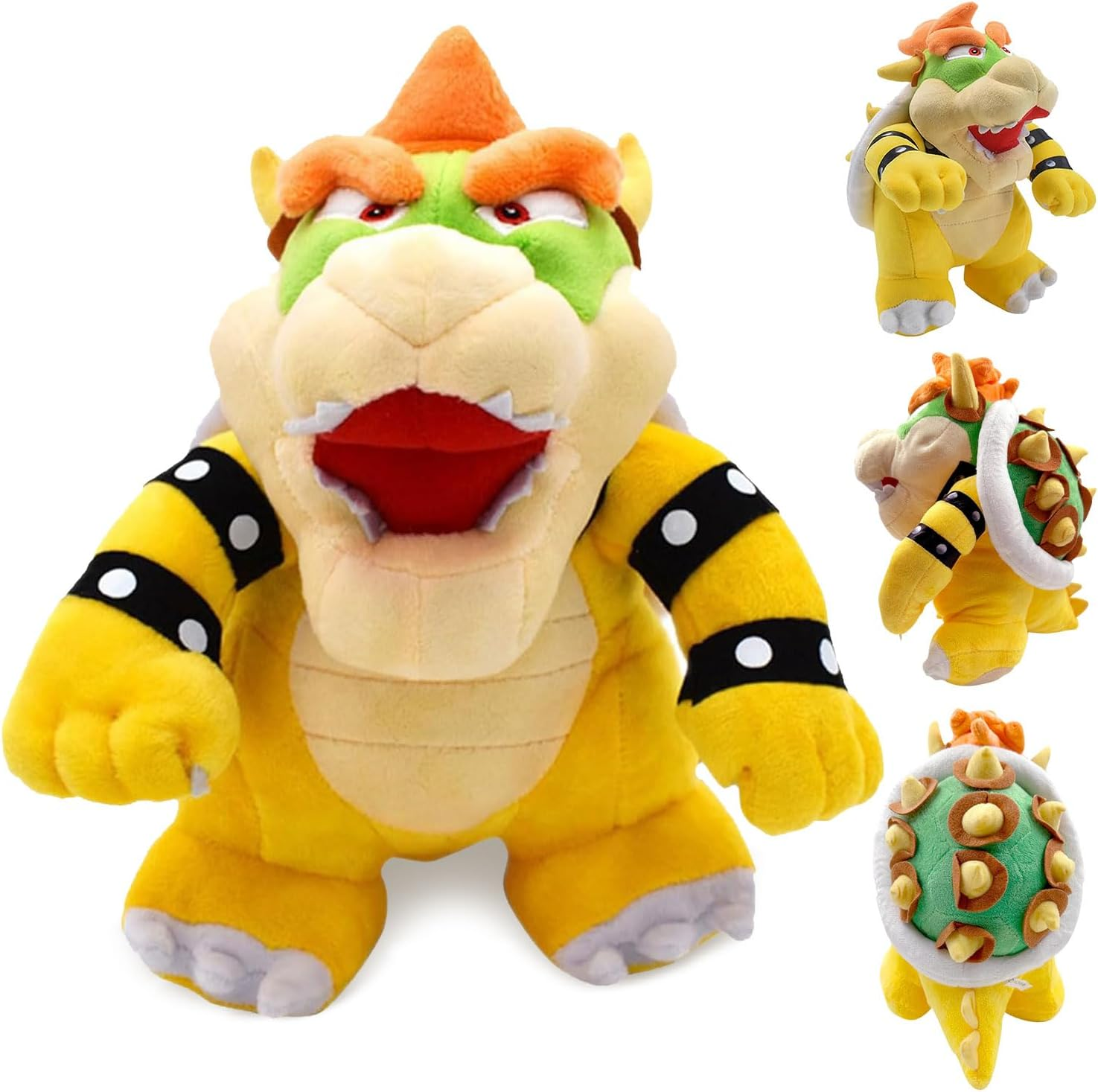 Bowser Mario Plush, Bowser Anime Plush Figures, Bowser Plush Toy Toy, Game Bowser Plush Doll Toy, Bowser Plush Stuffed Toy, Mario Bowser Plush Toy, for Children, Fans and Collectors