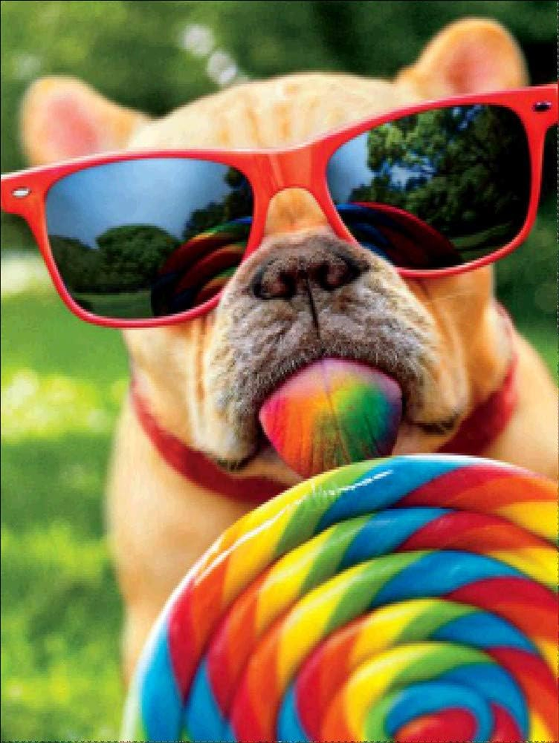 WOWDECOR 5D Diamond Painting Kits, Religious Herders Baby Sheep Full Drill DIY Diamond Art Cross Stitch Paint by Numbers